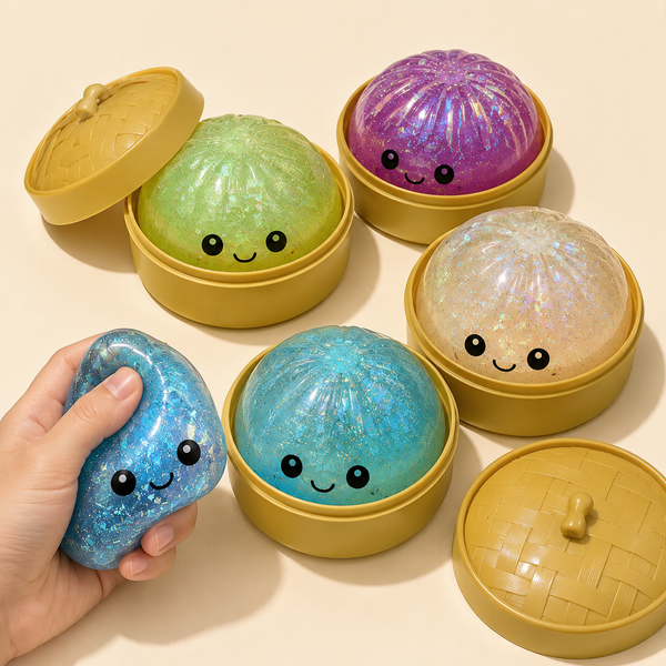 Cute Squishy Dumpling Toy