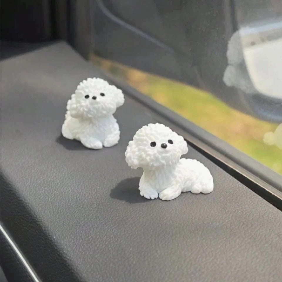 Cute Car Interior Puppy Ornaments