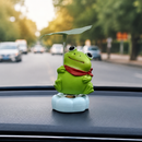 Cute Spinning Frog Car Accessory