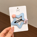 Cute Star Teddy Hair Clip
