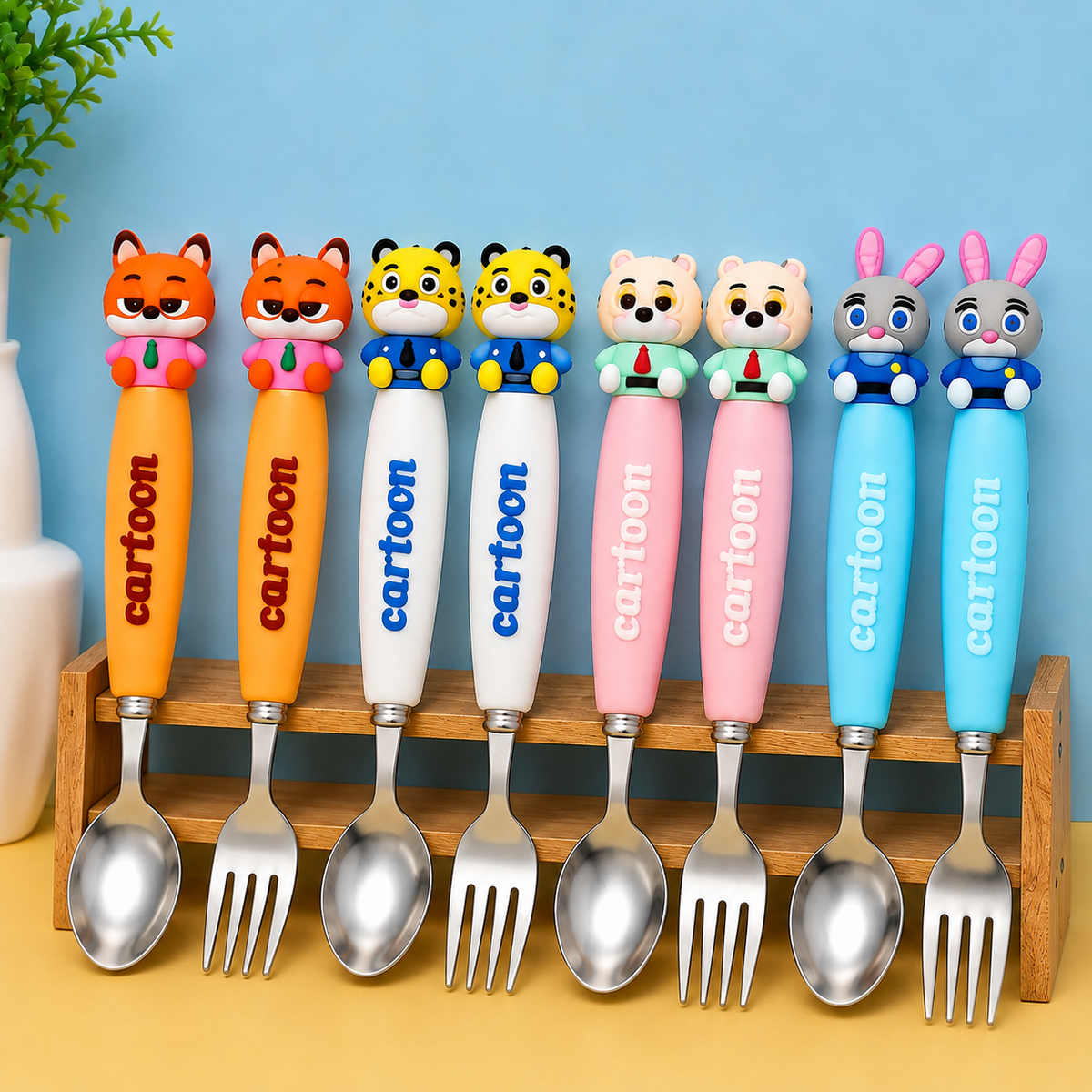 Cute Kids Cutlery Box