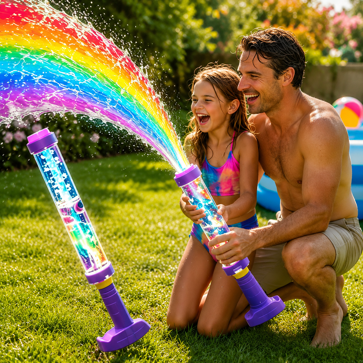 LED Rainbow Water Blaster