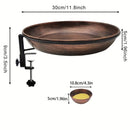 Clamp-On Balcony 2 in 1 Bird Feeder