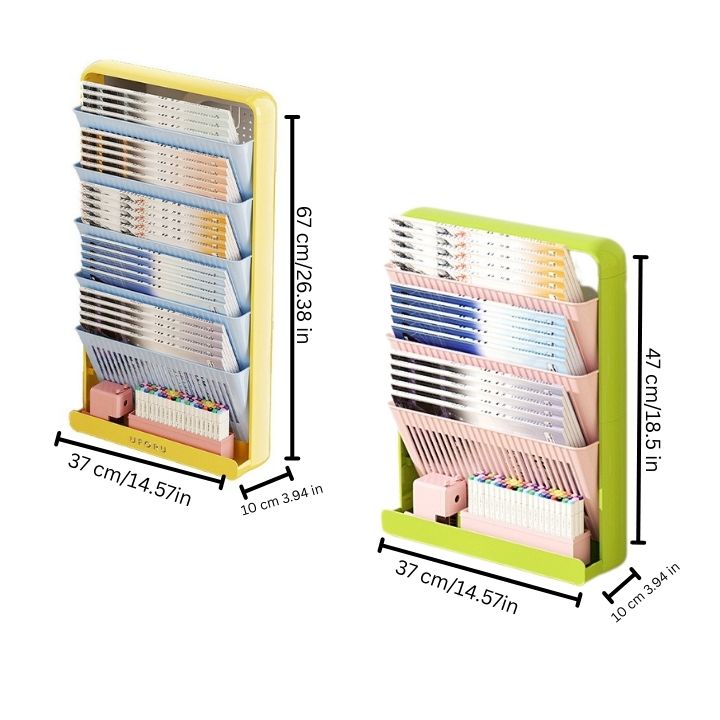 CornerEase Multi-Slot Bookshelf