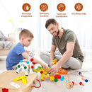 Kids Fun Learning Wooden Tool Kit