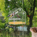 ClearView Joyful Outdoor Bird Feeding Nest