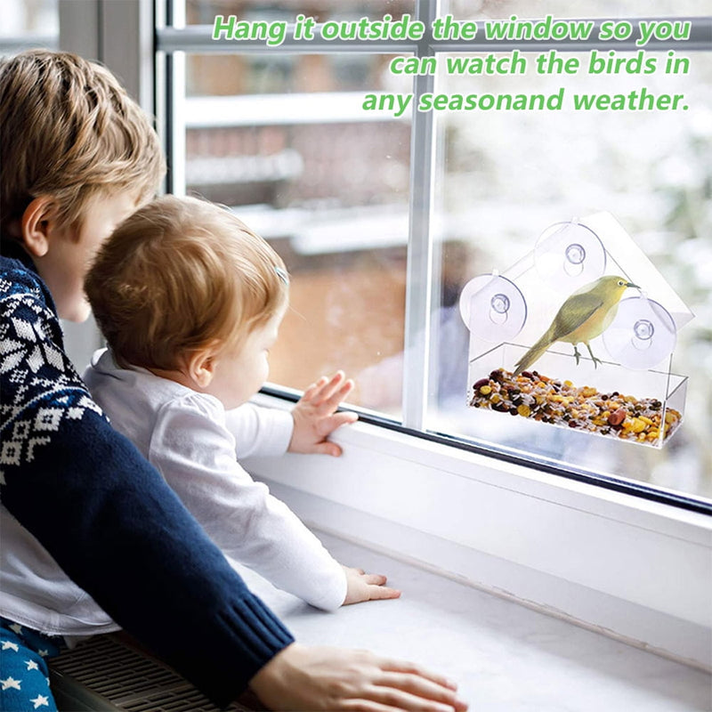 ClearView Joyful Outdoor Bird Feeding Nest