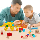 Kids Fun Learning Wooden Tool Kit