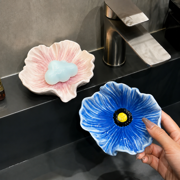 Floral Ceramic multi use Tray