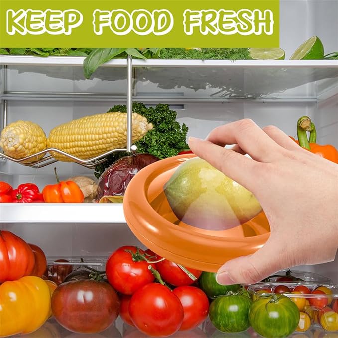 Silicon Fruit & Veggie Storage Containers (Pack of 2)