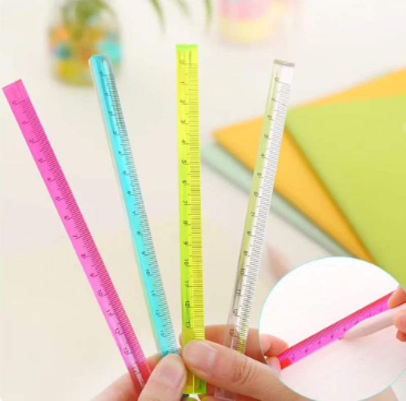 Colorful Measuring Crystal Ruler