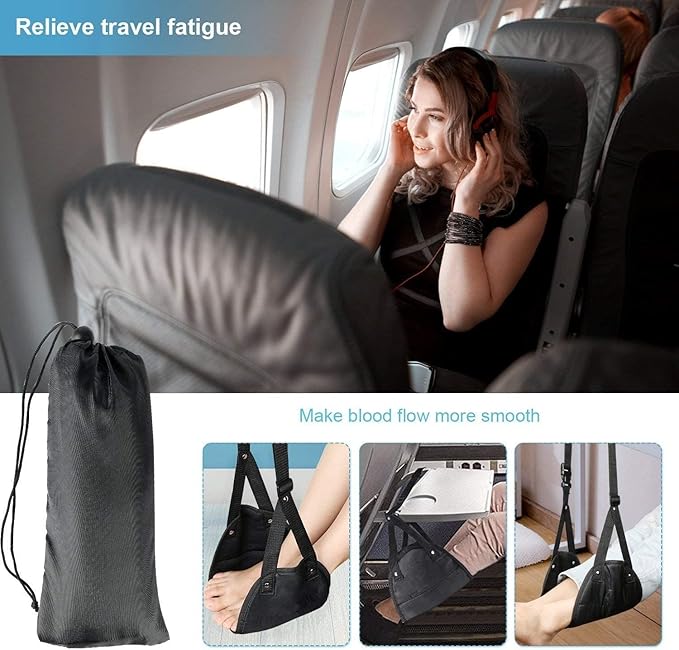 RelaxGo Desk to Flight Foot Rest Hammock