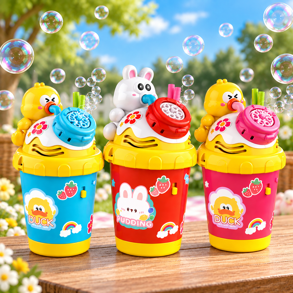 Kids Duck Cup Bubble Toy