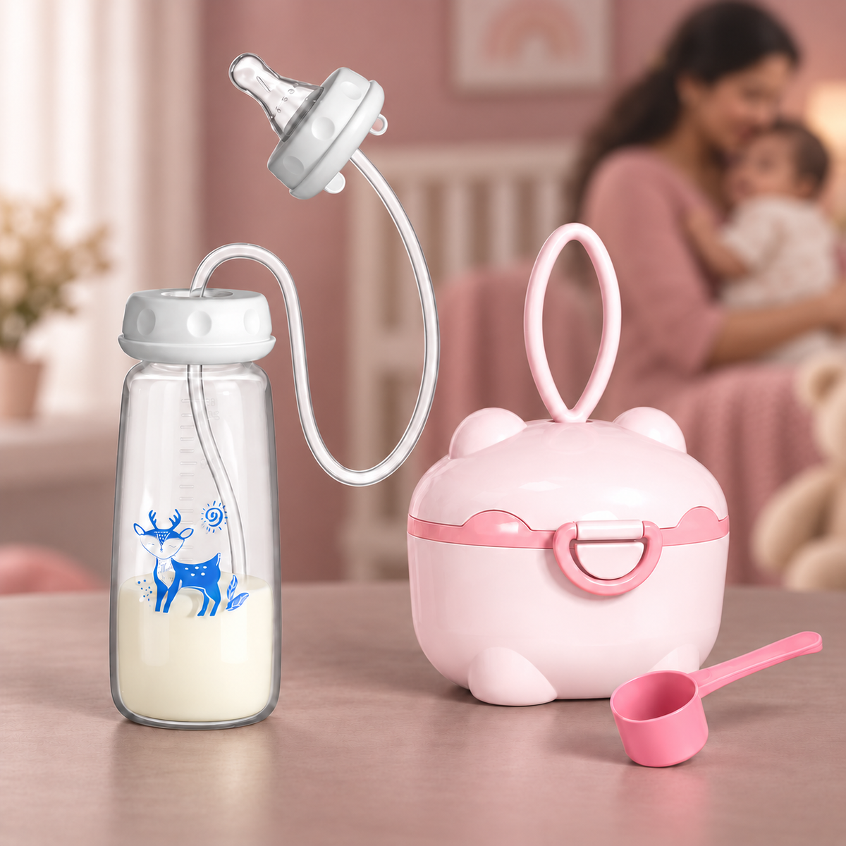 TinyTummy Hands-Free Bottle