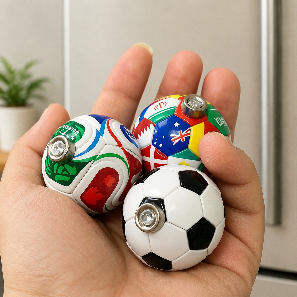 Cute Football Decorative Magnets