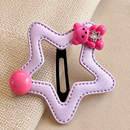 Cute Star Teddy Hair Clip