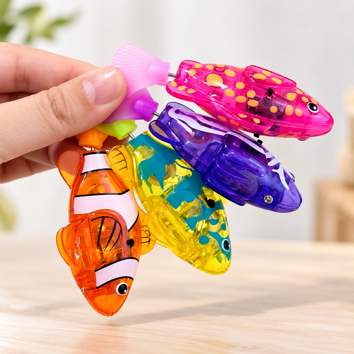 Aqua Robotic LED Swimming Fish Toy