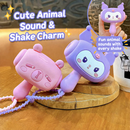 Cute Capybara Sound Hammer Keychain