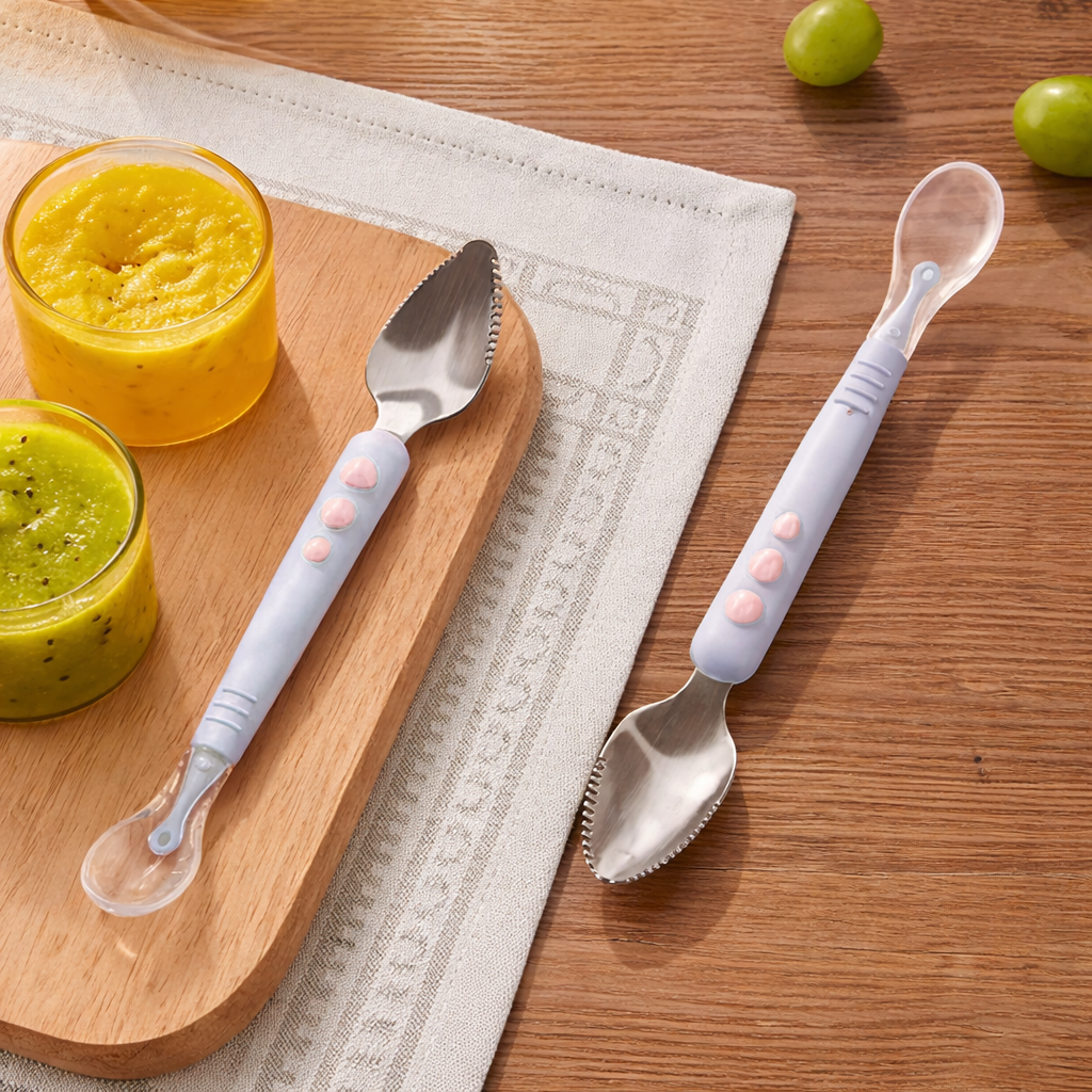 Double Head Baby feeding Spoon