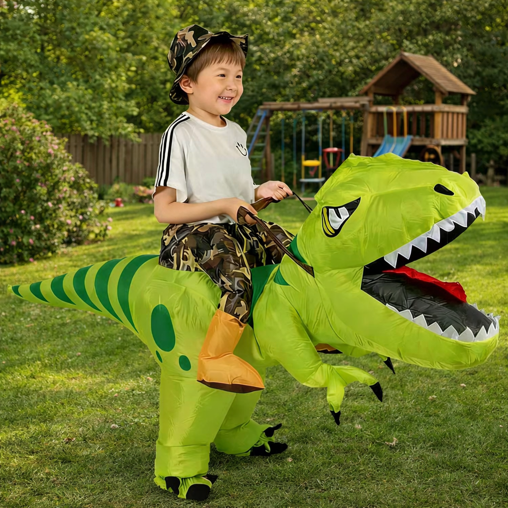 Dinosaur Inflatable Suit For kids (Kid Height - 80 cm to 120 cm)