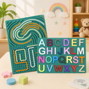 Kids Alphabet Silicone Activity Board