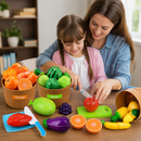 Kids Educational Fruit & Veg Sorting Set