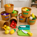 Kids Educational Fruit & Veg Sorting Set