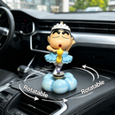 Cute Rotating Shin-Chan Car Charm