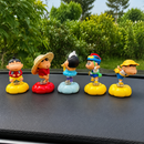 Cute Rotating Shin-Chan Car Charm