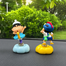 Cute Rotating Shin-Chan Car Charm