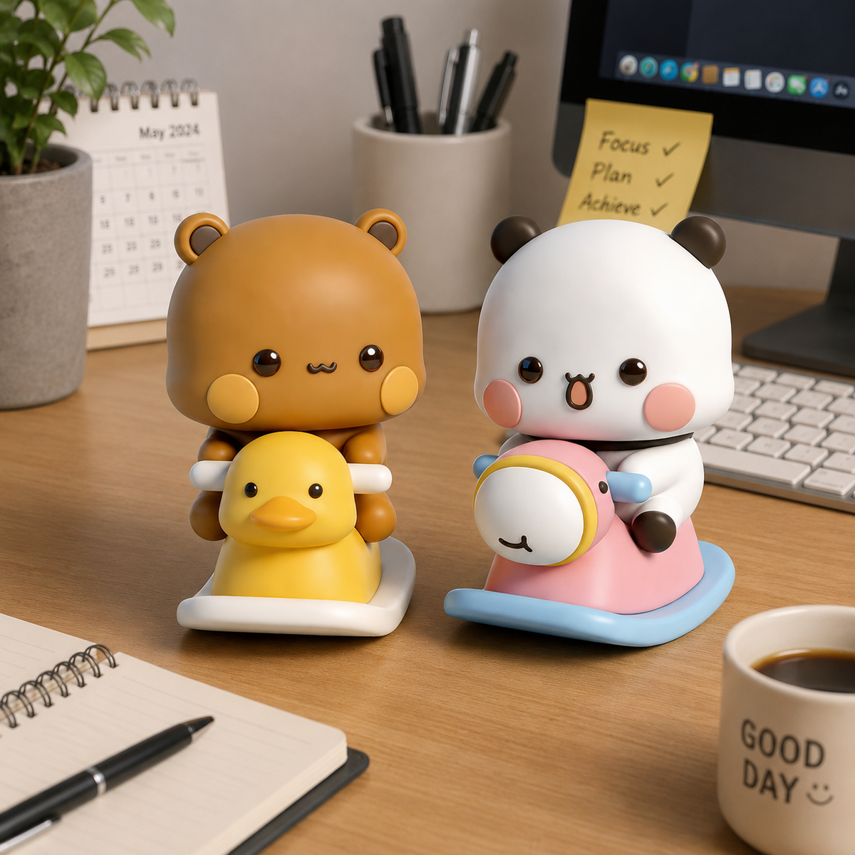 Adorable Dudu Bubu Collectible Duo