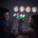 LED Cartoon Projection Finger Toy