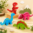 Magnetic 3D Dino Wooden Puzzle Toy