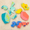 Magnetic 3D Dino Wooden Puzzle Toy