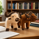 Cute Buffalo Plush Toy