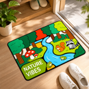Playful Nature Vibes Mat