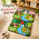 Playful Nature Vibes Mat