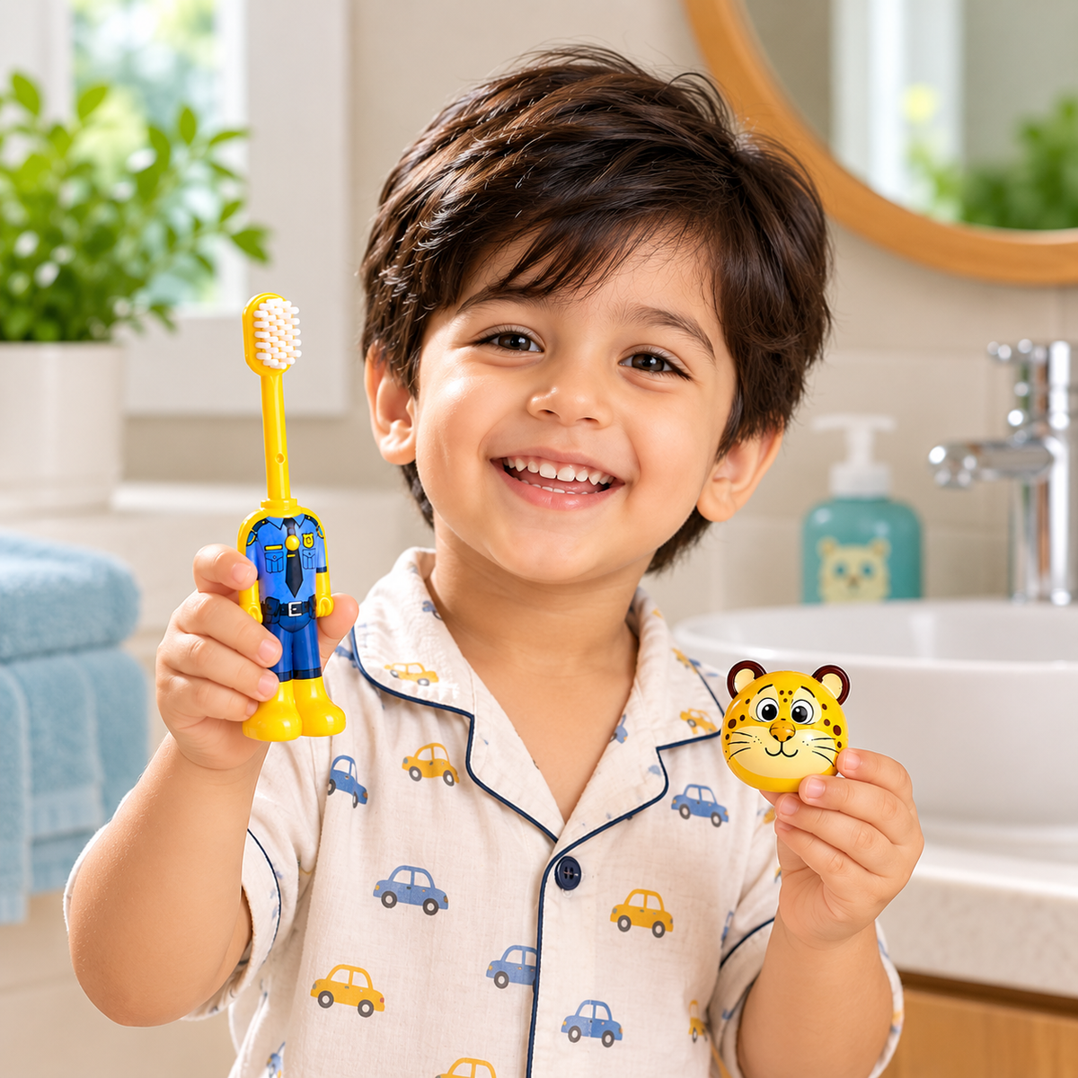 PopMagic Cartoon Kids Toothbrush