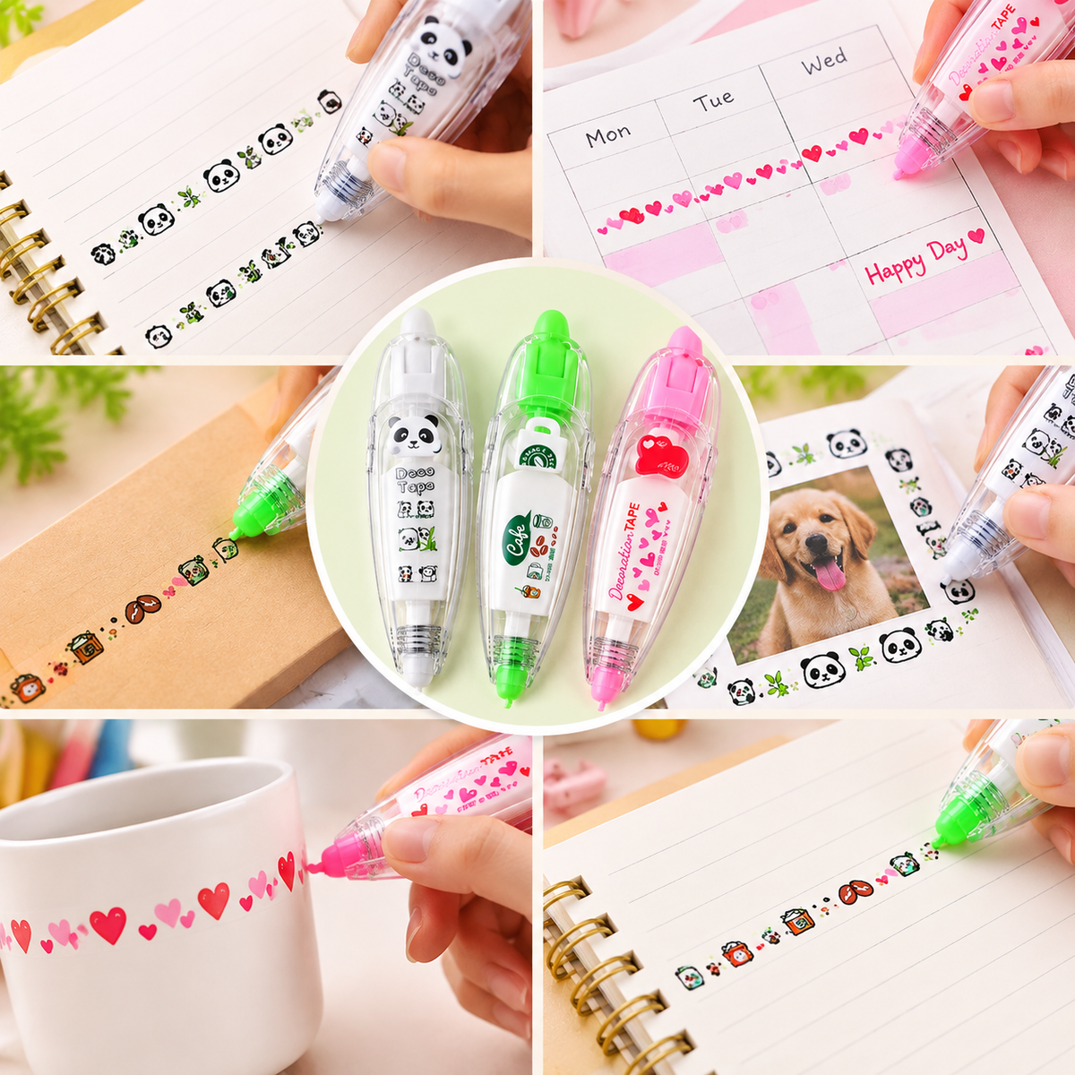 Creative Sticker Decoration Tape Roller