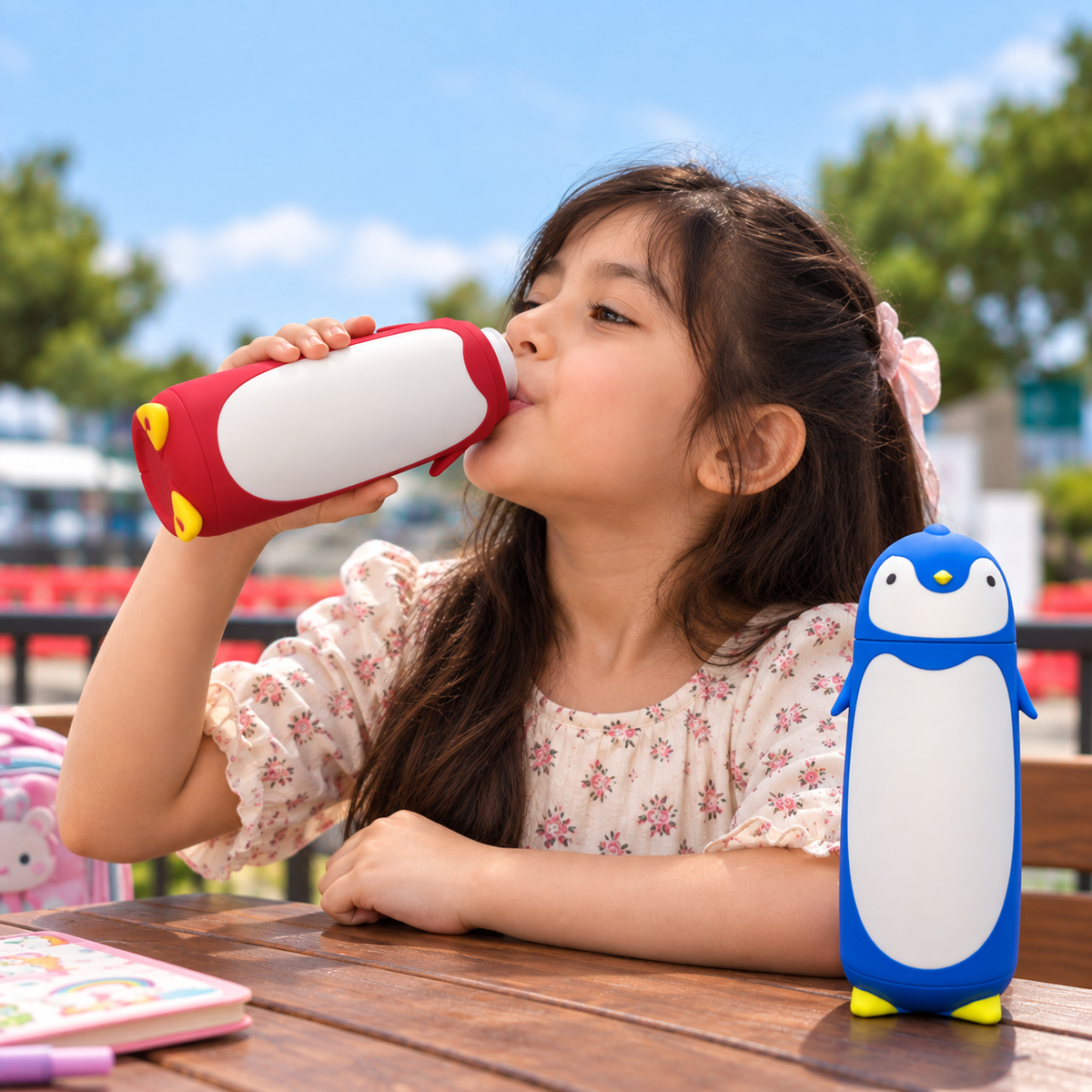 Cute Penguin Insulated Thermos Cup