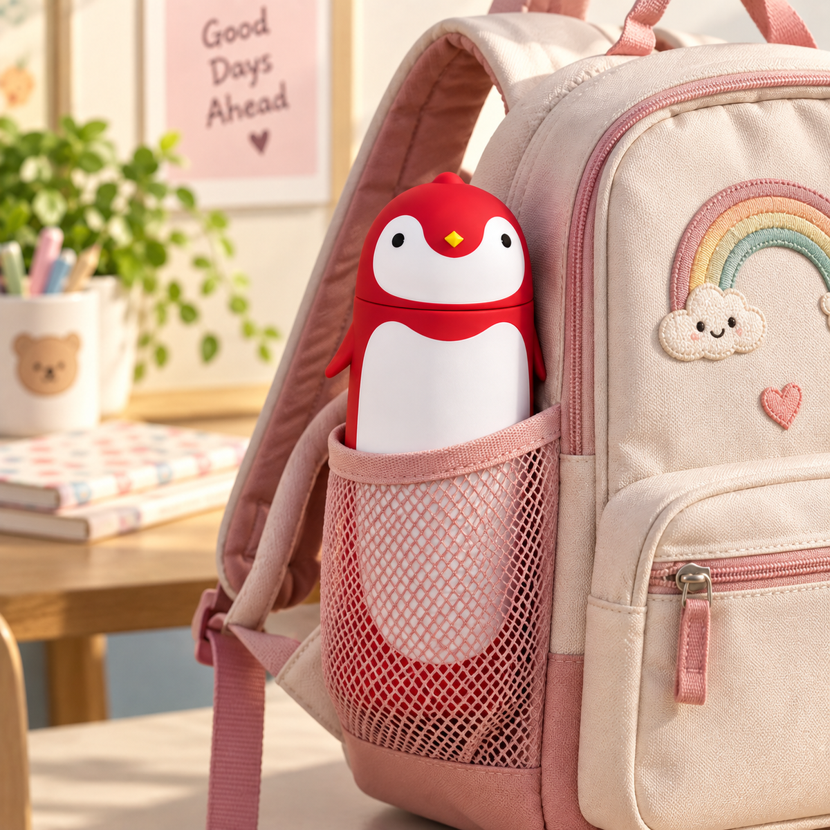 Cute Penguin Insulated Thermos Cup