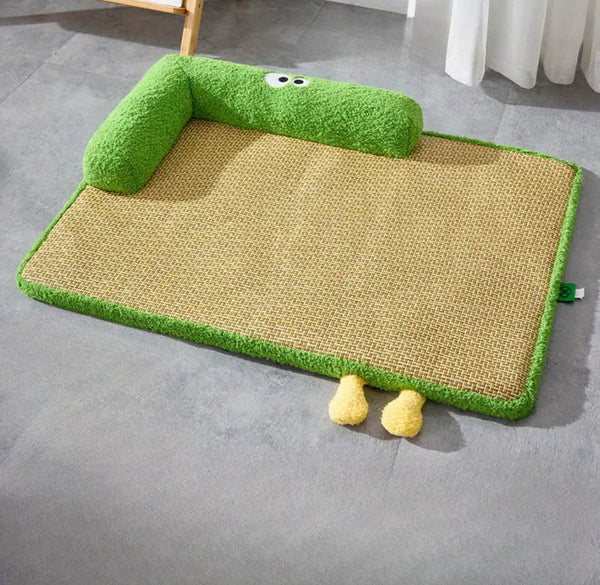 Cozy Comfort Rattan Pet Bed