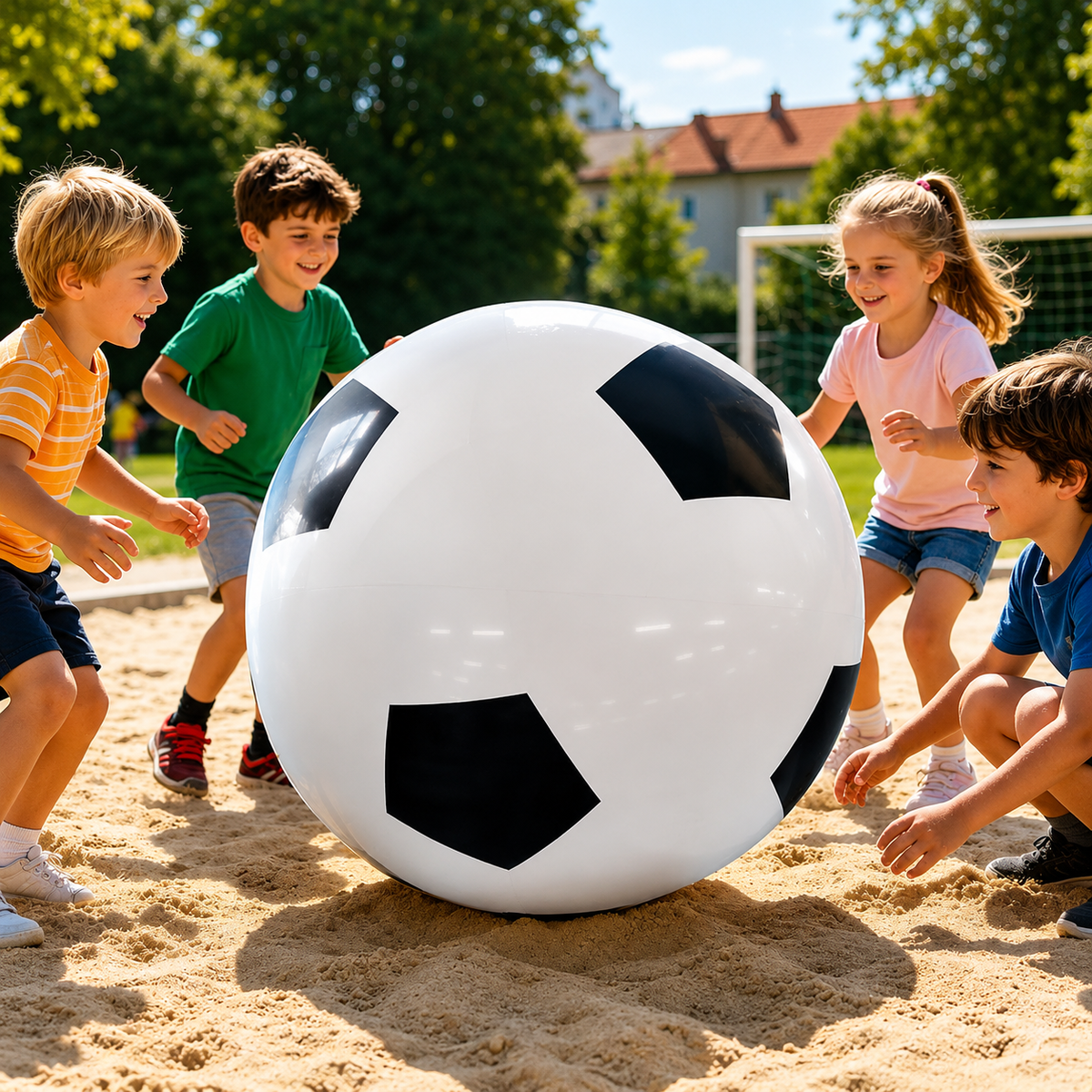 Giant Inflatable Kids Soccer Ball