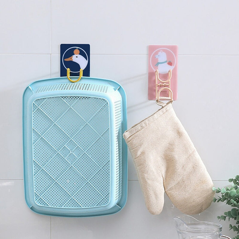Multipurpose Hook Sticker For Kitchen and Bath