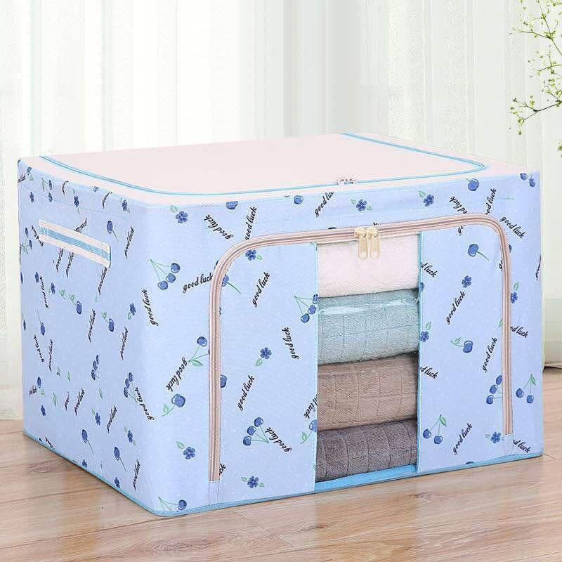 Multi Design Foldable Clothes Storage Box ( 66 Liter )