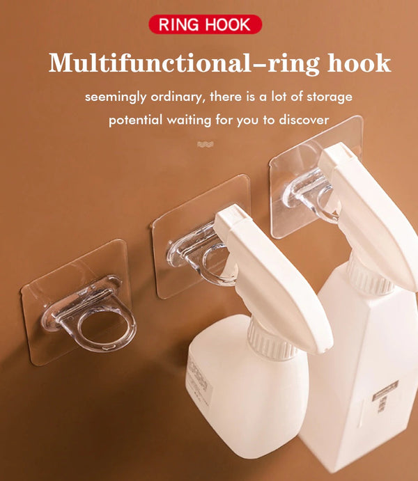 Multifunctional Punch-Free Round Wall Hook
