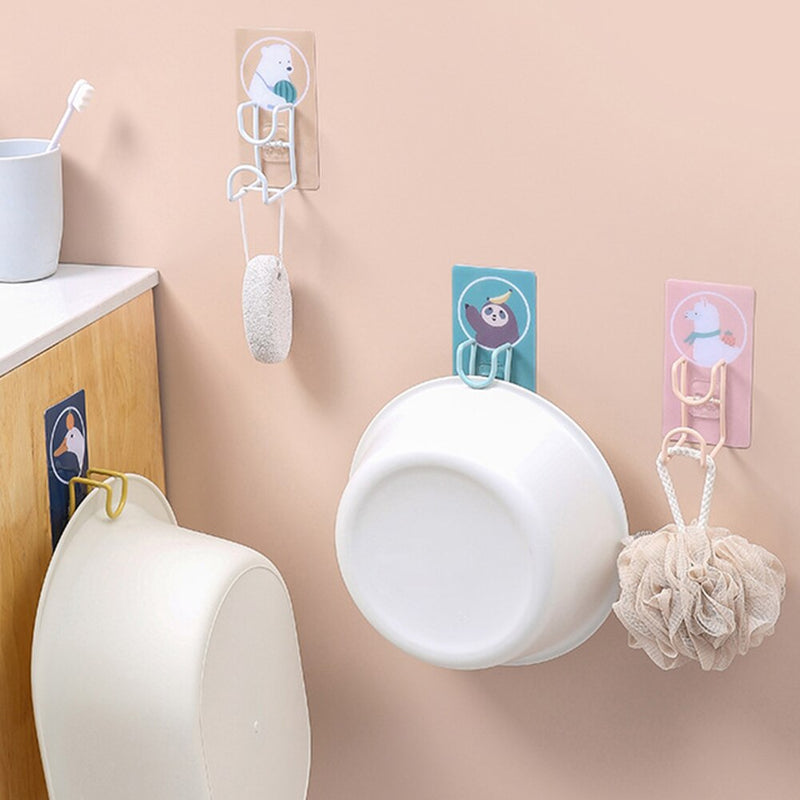 Multipurpose Hook Sticker For Kitchen and Bath