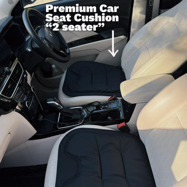 Ergonomic Design Car Seat Cushion ( WITHOUT LOGO )