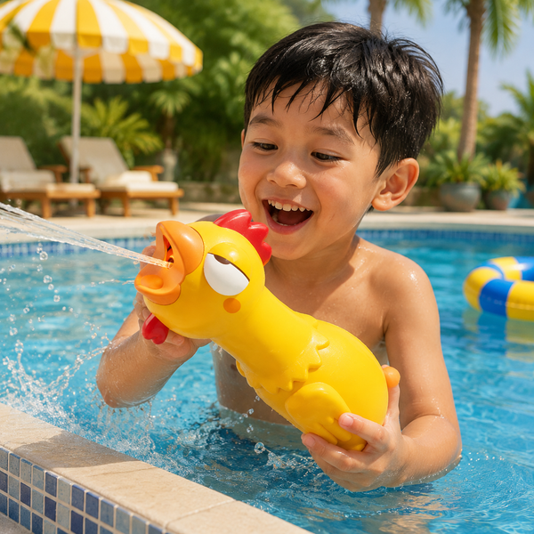 Funny Chick Water Splash Toy