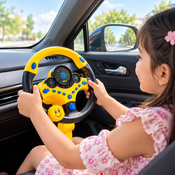Kids Interactive Steering Wheel Toy
